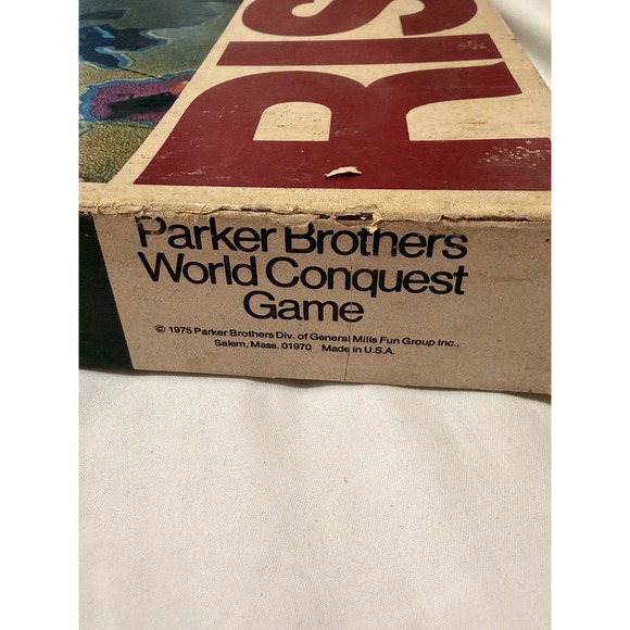 1975 Risk Board Game Parker Brothers - Complete - Picture 4 of 7